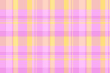 Ticari arka plan, kusursuz doku, şehvetli kumaş kumaş. Klas vektör tartan şablonu ışık ve kehribar renk paletinde kontrol et.