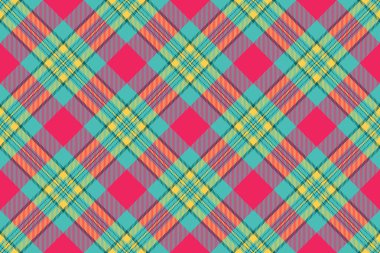 Çapraz süsleme çizgilerinin klasik ekoseli deseni