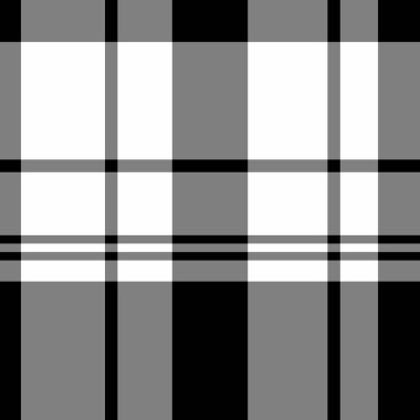 Yeni, pürüzsüz kumaş, canlandırma vektör desenli tekstil. Arkaplan tartan deseni ekoseli gri ve siyah renk paletine sarılıyor.