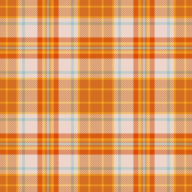 Yeni yıl kumaşı kusursuz, bitmeyen ekose tekstil vektörünü kontrol et. Çikolata ve açık renk paletinde kırsal tartan desenli arka plan.