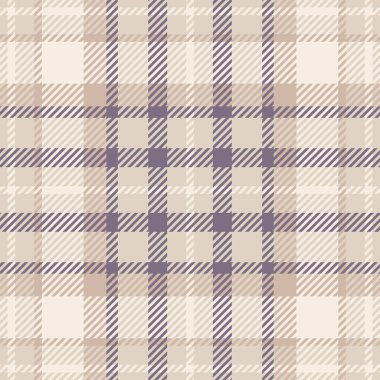 Tartan kumaş dokusu, ekoseli kumaş deseni. Lşık ve keten renkleri paletinde otelin kusursuz kumaş arka plan vektörü.