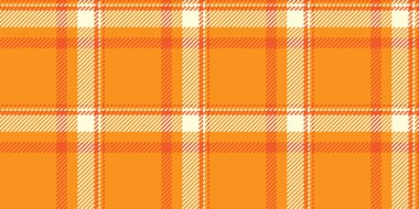 Tattersall tekstil desenli arka plan, kadın kusursuz kontrol kumaşı. Ekose vektör desenli turuncu ve açık sarı renk paleti bağla.
