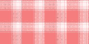 Süslü kumaş ekose kumaş, yaratıcılık kontrolü kusursuz tartan. Paisley vektör arkaplan dokusu açık mercan ve açık renk paletinde.