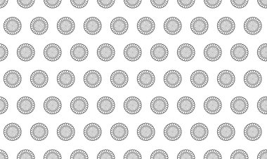 Kusursuz geometrik desen tasarımı. Soyut teknoloji geçmişi. Ağ arkaplanı, kumaş, kağıt baskı için basit vektör süslemesi.