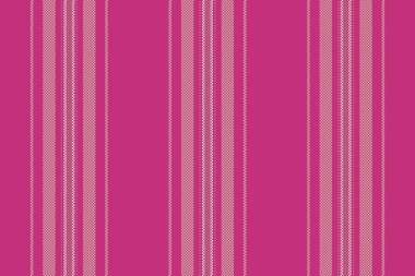 Fk vektör dokusu, yemek odası tekstil kumaş hatları. Pembe ve açık renk paletinde dikey arkaplan incelemesi yapılıyor.