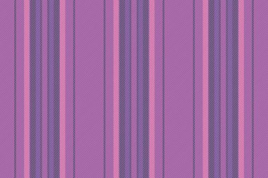 Retro arkaplan çizgisi vektörü, sevgililer günü deseni dokusu dikey. Mor ve morumsu renklerde pürüzsüz kumaş çizgileri.