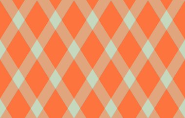 Argyle geometrik eşkenar dörtgenin kusursuz deseni. Harlequin duvar kağıdı tasarımını kontrol et. Web geçmişi için klasik elmas şekilli tekstil malzemesi, baskı kumaşı, kazak, ambalaj kağıdı, hediye kartı, davetiye.