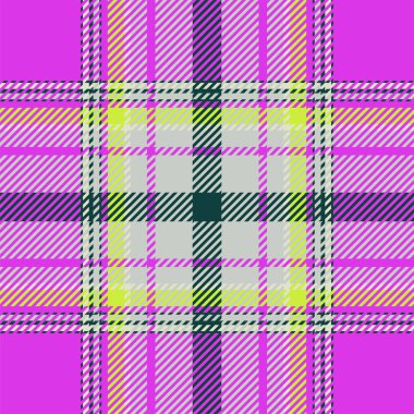 Ekose kontrol kalıbı. Kusursuz kumaş dokusu. Tartan tekstil baskı tasarımı.