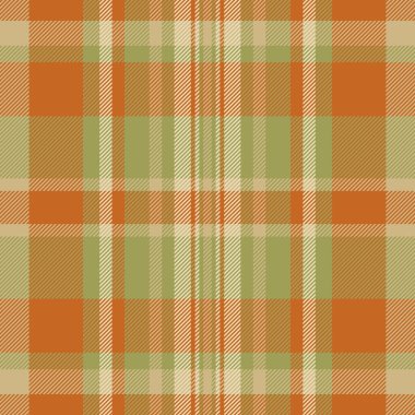 Minimalist kumaş ekose kumaş, romantik desenli, pürüzsüz doku. Gençlik arkaplan vektör kontrol Turuncu ve sarı renk paleti tekstil.