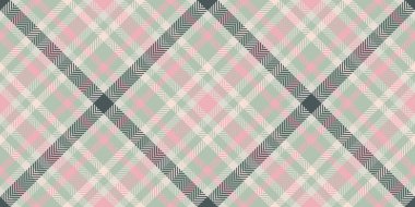 İlham verici kumaş, kumaş kumaş, ekose kumaş. Pastel ve açık renk paletinde durgun desen tekstil arkaplanı.