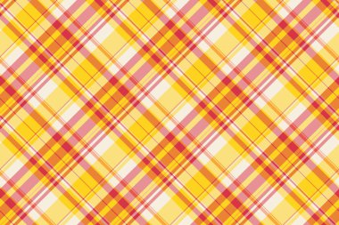 Tartan kumaş, geometrik arkaplan ve ekoseli kumaşı kontrol eder. Arka desen tekstil kontrol dokusu turuncu ve kırmızı renk paleti.