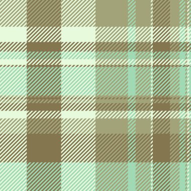 Karışık arkaplan desenli tekstil, yakın çekim doku tartanı. Gerçek vektör kumaşı, ışık ve pastel renklerde ekosesiz ekoseli palet.