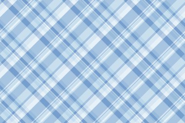 Soyun kumaş arkaplan deseni, cennet gibi tekstil vektör dokusu. Masa örtüsüz ekoseli kumaş açık renkli ve cyan renk paletinde..