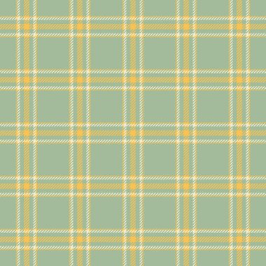 Örtüsüz tartan kumaş, Noel desenli arka plan. Pastel ve kehribar renk paletinde tekstil vektör ekoseli kontrolünü göster.