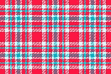 Çatı katı ekose arka plan tartan, model vektör dokusu pürüzsüz. Parlak ve açık renk paletinde kumaş desenini kontrol et.