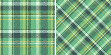 Kusursuz bir arka plan kumaş ekoseli vektör tartan kontrolünün desenli dokusu. Klasik gardırop esasları için doğanın renklerine göre ayarlanmış..