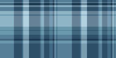 Yaratılış şekli ekose vektörü, 1970 'lerin tekstil dokusu pürüzsüz. Koltuk arkaplan kontrolü kumaş kumaş tartan in cyan ve pastel renk paleti.