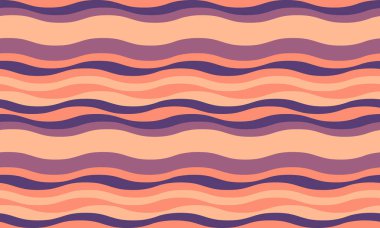 Dalgalı, parlak renklerde dalgalı çizgileri olan soyut bir arka plan, dalgalı, sıvı bir etki yaratıyor. Düz kıvrımlar ve dokulu çizgiler tasarıma zarafet, yaratıcılık ve canlılık ekler. Bu vektör dokunuşu, duvar kağıdı, tekstil veya grafik kullanımı için idealdir