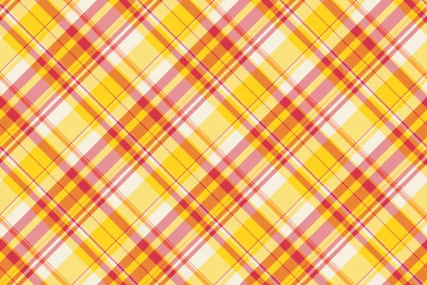 Tartan kumaş, geometrik arkaplan ve ekoseli kumaşı kontrol eder. Arka desen tekstil kontrol dokusu turuncu ve kırmızı renk paleti.