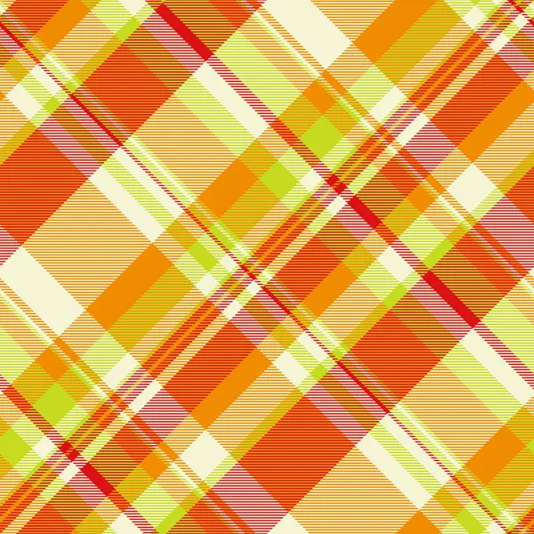 Arka plan desensiz, lifli ekose kumaş tartanı atın. Afrika kumaş doku vektörünü parlak ve açık renk paletinde kontrol et.