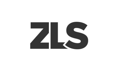 ZLS logo tasarım şablonu güçlü ve modern kalın metin ile. Basit ve minimal tipografi içeren ilk tabanlı vektör logosu. Moda şirket kimliği.