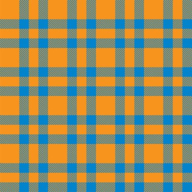 Ekose kontrol kalıbı. Kusursuz kumaş dokusu. Tartan tekstil baskı tasarımı.