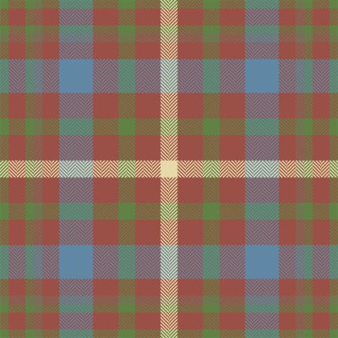 Ekose kontrol kalıbı. Kusursuz kumaş dokusu. Tartan tekstil baskı tasarımı.