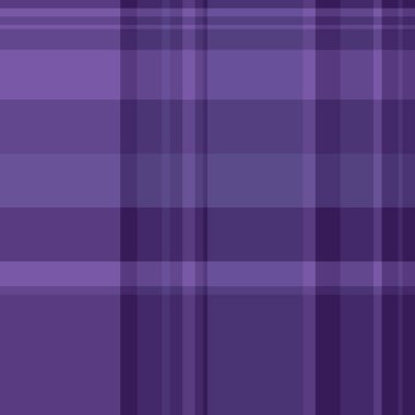 Sonbahar kontrol vektör ekoseli, desenli tartan desenli. Şık tekstil arka plan kumaşı menekşe ve çivit renk paletinde pürüzsüzdür.