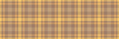 Motif vektör tartan kontrolü, tekstil dikişsiz kumaşı seç. Zarif arkaplan dokusu ekose deseni turuncu ve kehribar renk paleti ile.
