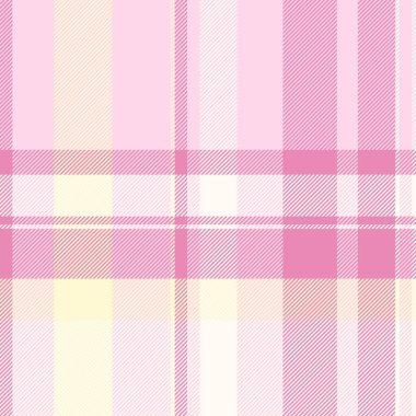 Ekoseli ev yapımı, fildişi desenli arka plan tekstili. Işık ve fildişi renk paletinde sert desenli kumaş taşıyıcı tartan.