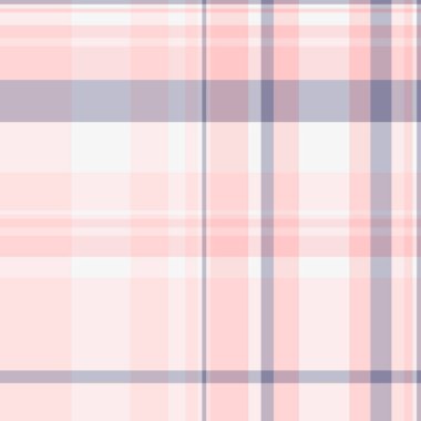 Arka plan dokusu çizimi, canlı tartan desenli ekose kumaş. Koltuk beyaz ve açık renk paletinde kusursuz kumaş vektörünü kontrol et.