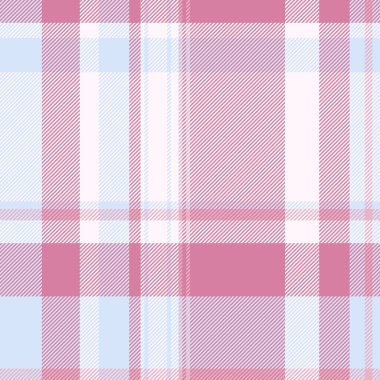 Elmas tartan ekoseli, diwali tekstil dokusu. Fransa desenli kumaş arka planı açık ve pembe renk paletinde.