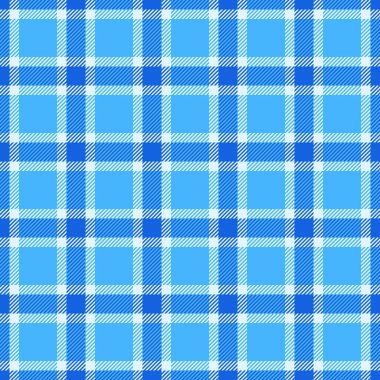 Görkemli arka plan vektör deseni, erkeksi kumaş ekose tartan. Cyan ve açık renk paletinde tekstil dikişsiz dokuyu şirin kontrol et.