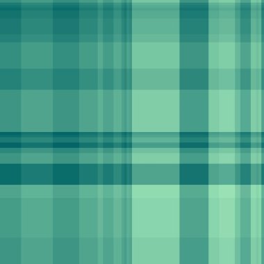 Şapka vektörü tartan tekstil, Kasım 'da kusursuz şablon. Şık desen kumaş arkaplan ekoseli gök mavisi ve nane rengi paleti.