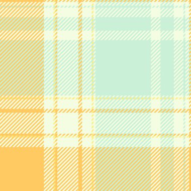 Mutlu noeller, tartan tartan, ekoseli tekstil vektörü. Uzunluk desensiz kumaş ışık ve kehribar renk paleti.
