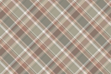 Örneksiz desenli tartan, kumaş desenli ekoseli kumaş. Resimleme denetimi vektör arkaplan kumaşı pastel ve pastel gri renk paletinde.