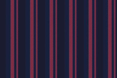 Asgari vektör çizgileri, tekstil kumaşı pürüzsüz. Ahlak Masası deseni koyu ve kırmızı renk paletinde dikey.