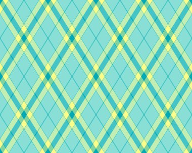 Argyle geometrik eşkenar dörtgenin kusursuz deseni. Harlequin duvar kağıdı tasarımını kontrol et. Web geçmişi için klasik elmas şekilli tekstil malzemesi, baskı kumaşı, kazak, ambalaj kağıdı, hediye kartı, davetiye.