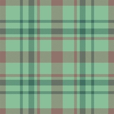 Ekose kontrol desenleri yeşil. Kusursuz kumaş dokusu. Tartan tekstil baskı tasarımı.