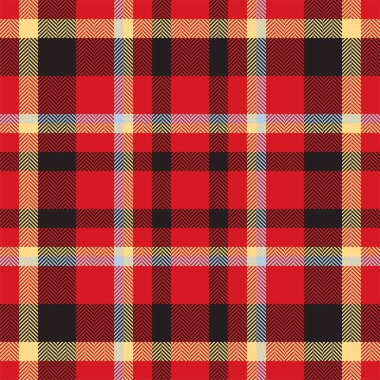 Ekose kontrol kalıbı. Kusursuz kumaş dokusu. Tartan tekstil baskı tasarımı.