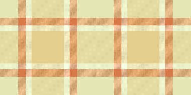 Folklor dokusu, ekoseli kumaş, panjabi şablonu kontrolü. Basit vektör tartan kumaş tekstil ışık ve kehribar renk paleti.