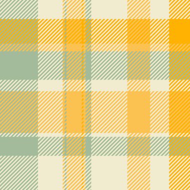 Zarif vektör ekoseli kontrolü, çok katmanlı doku geçmişi. Işık ve kehribar renk paletinde motifsiz kumaş desenli tartan.