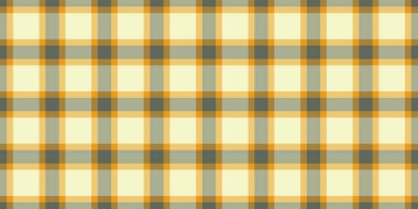 Ticaretsiz çek tekstili, diwali vektör ekose dokusu. Kehribar ve pastel renk paletinde arkaplan kumaş tartan desenini göster.