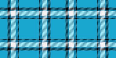 Bahçe tekstil desensiz, karmaşıklık arka plan tartan kontrolü. Cyan ve beyaz renk paletinde nostaljik desenli kumaş taşıyıcı ekoseli.