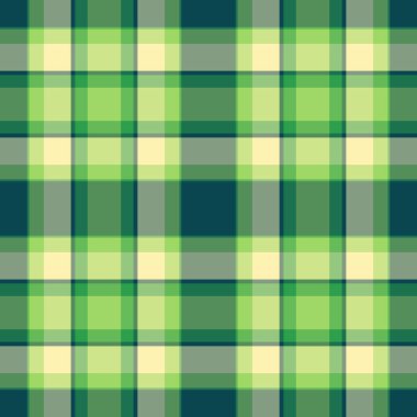 Diğer katran kumaş kontrolleri, yumuşak, pürüzsüz tekstil ekoseli. Yaratıcılık vektörünün arka plan dokusu yeşil ve nane rengi paletinde.