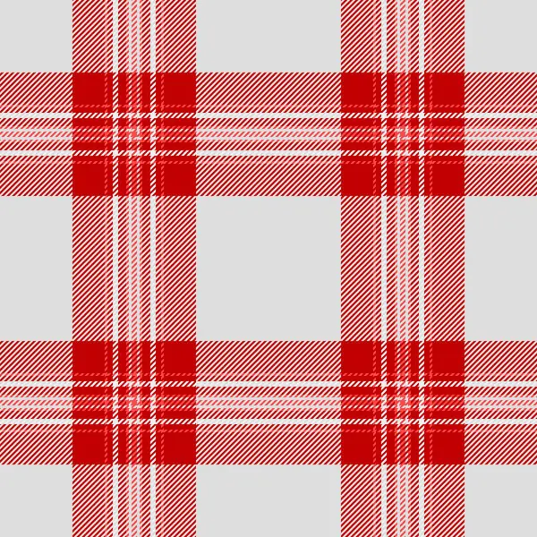 Şebeke desenli ekose kumaş, ünlü vektör dokusu tekstili. Yıldönümü denetimi tartan arkaplanı kırmızı ve gainsboro renk paletinde pürüzsüz.