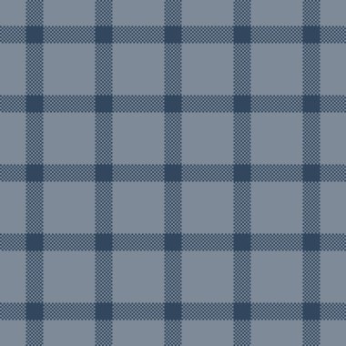 Kalın dikişsiz tartan kumaş, sevimli tekstil ekose doku. Pastel ve cyan renk paletinde sayfa vektör şablonu kontrolü.