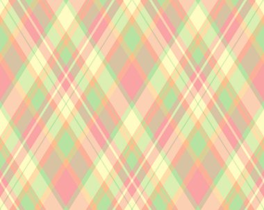 Argyle geometrik eşkenar dörtgenin kusursuz deseni. Harlequin duvar kağıdı tasarımını kontrol et. Web geçmişi için klasik elmas şekilli tekstil malzemesi, baskı kumaşı, kazak, ambalaj kağıdı, hediye kartı, davetiye.
