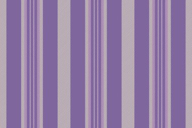 1960 'ların tekstil modeli arka planı, renkli vektör dikey dokusu. 1970 'lerin kumaş çizgileri menekşe ve limon şifon renk paletinde pürüzsüz çizgiler.