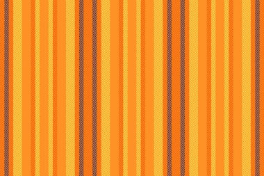 Romantizm vektör deseni pürüzsüz, koyu arkaplan kumaşı. Turuncu ve parlak renk paletinde eşsiz desen dikey çizgiler.